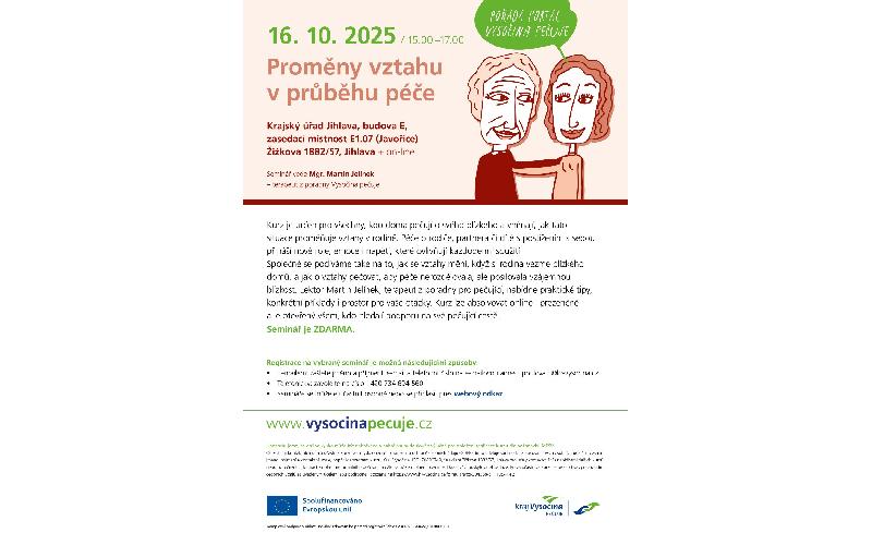 Aktuality - Vysočina pečuje